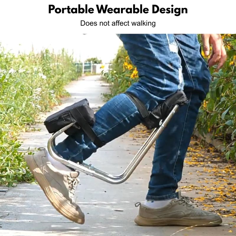 itoolmax garden kneeler and seat portable wearable design