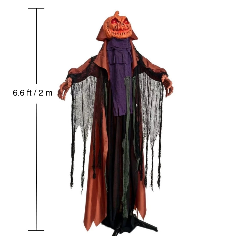 itoolmax halloween animatronics pumpkin ghost product size
