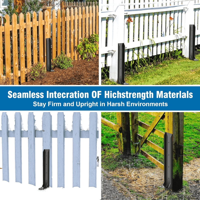 itoolmax heavy duty fence post repair kit application