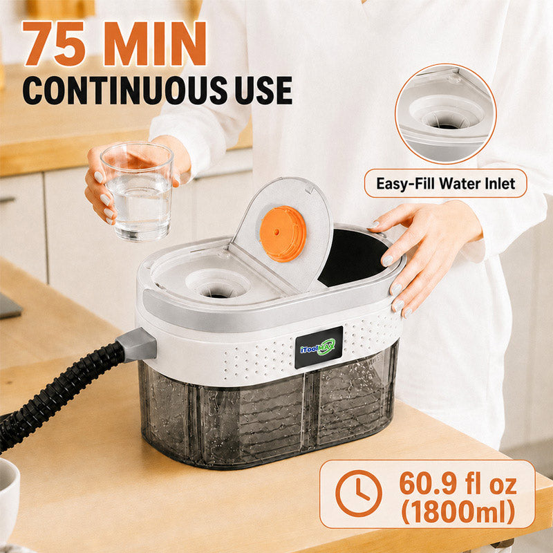 itoolmax high heat steam cleaner 75 mins continuous use