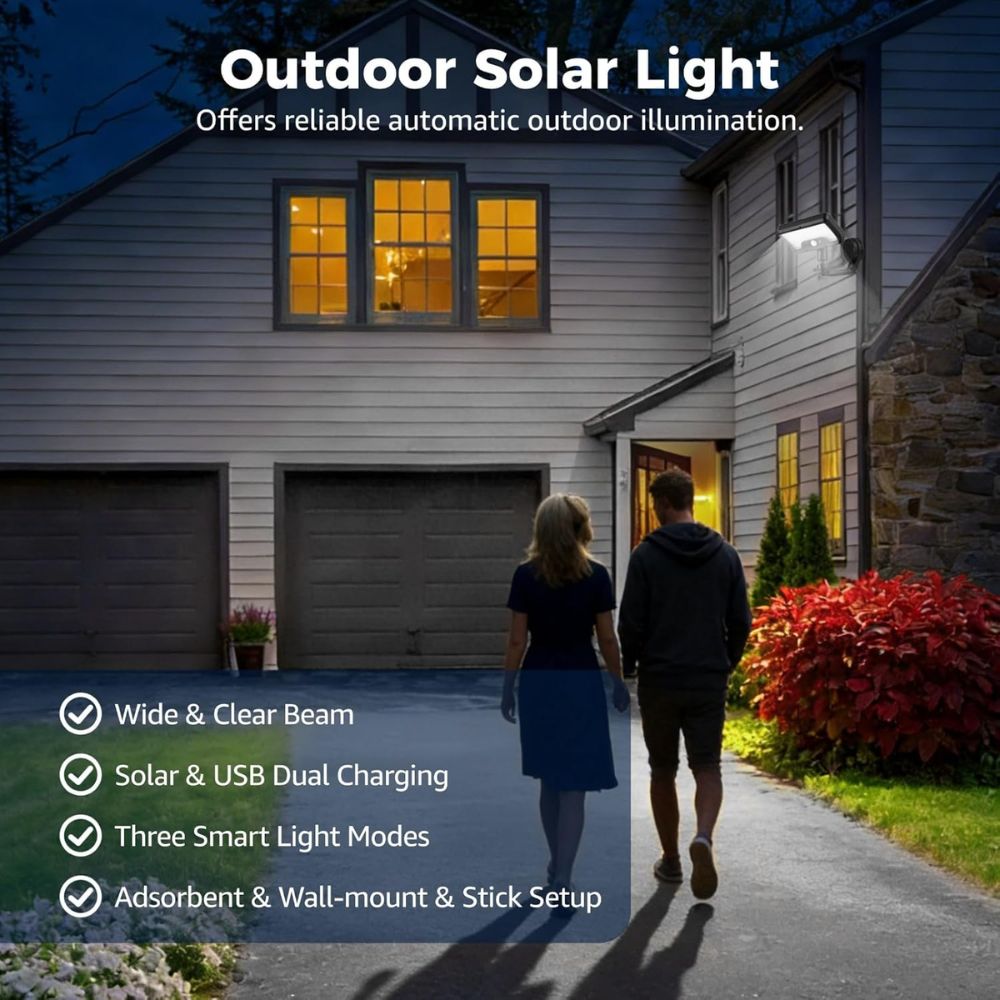 itoolmax magnetic solar light 600lm waterproof outdoor best light