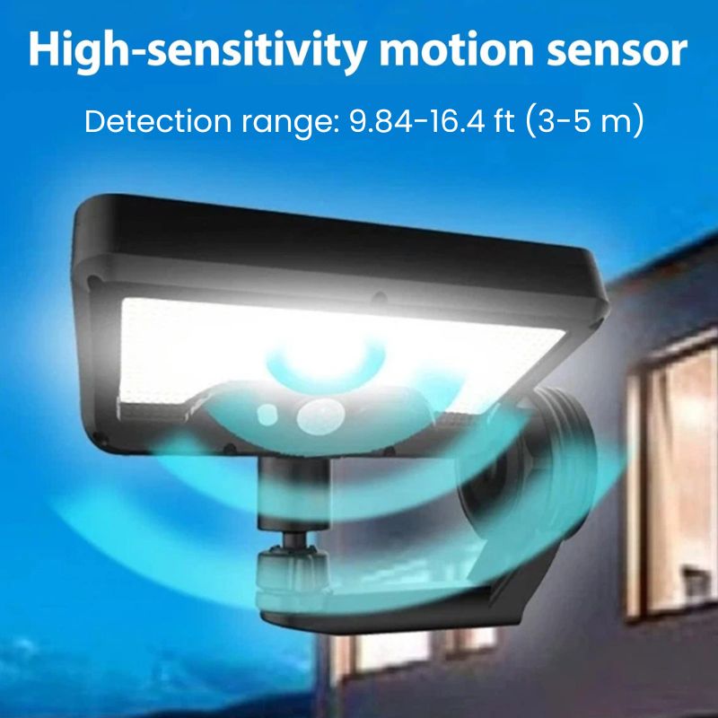 itoolmax magnetic solar light 600lm waterproof outdoor motion sensor