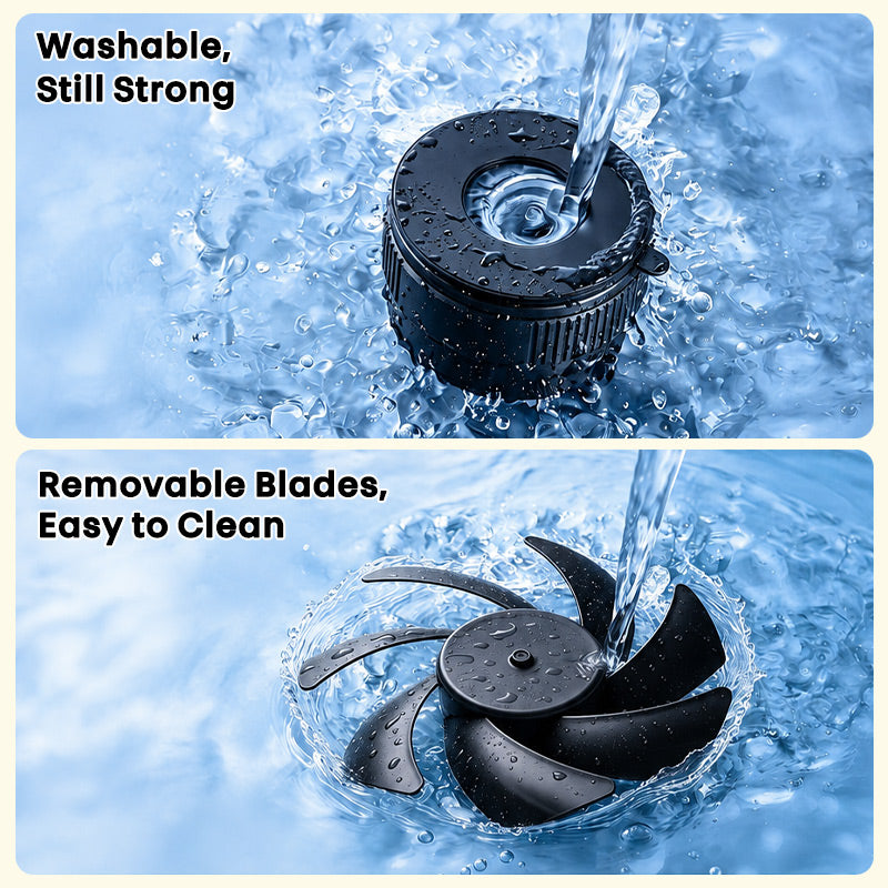 itoolmax oscillating desk wall mount fan easy to clean