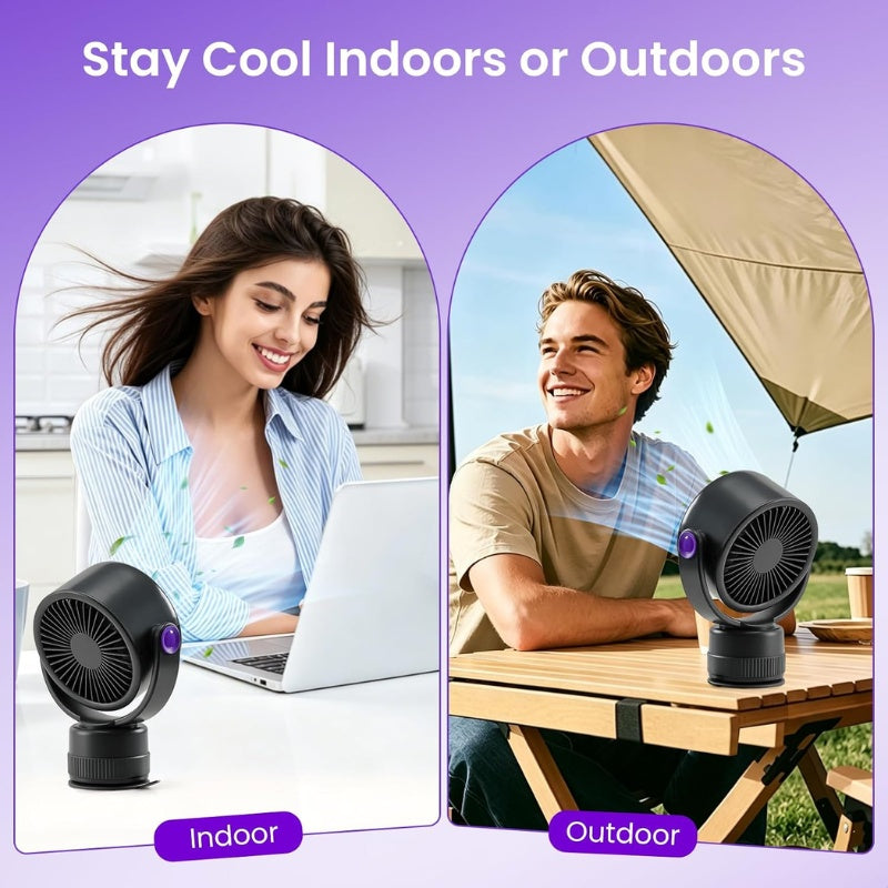 itoolmax oscillating desk wall mount fan stay cool