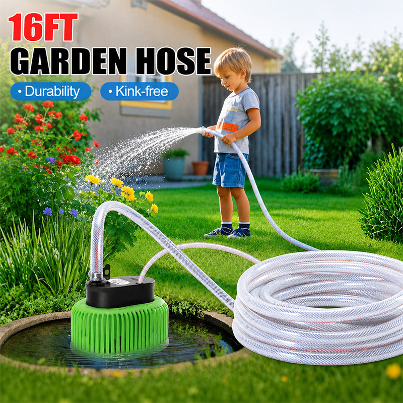 itoolmax pool cover pump with 16ft hose