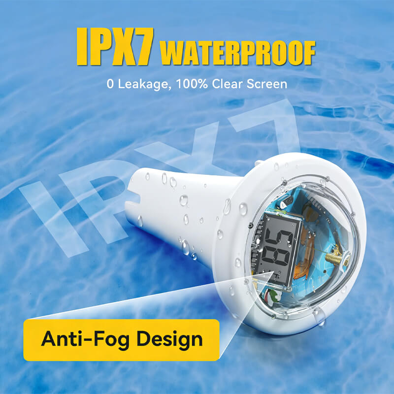 itoolmax pool thermometer waterproof
