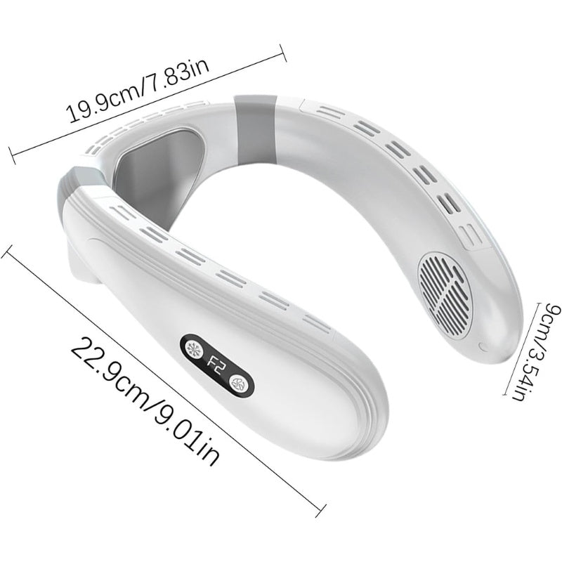 itoolmax portable neck fan size chart