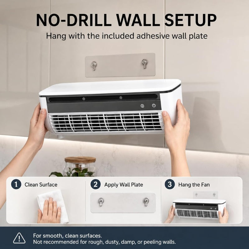 itoolmax portable no driil wall air conditioner easy to install