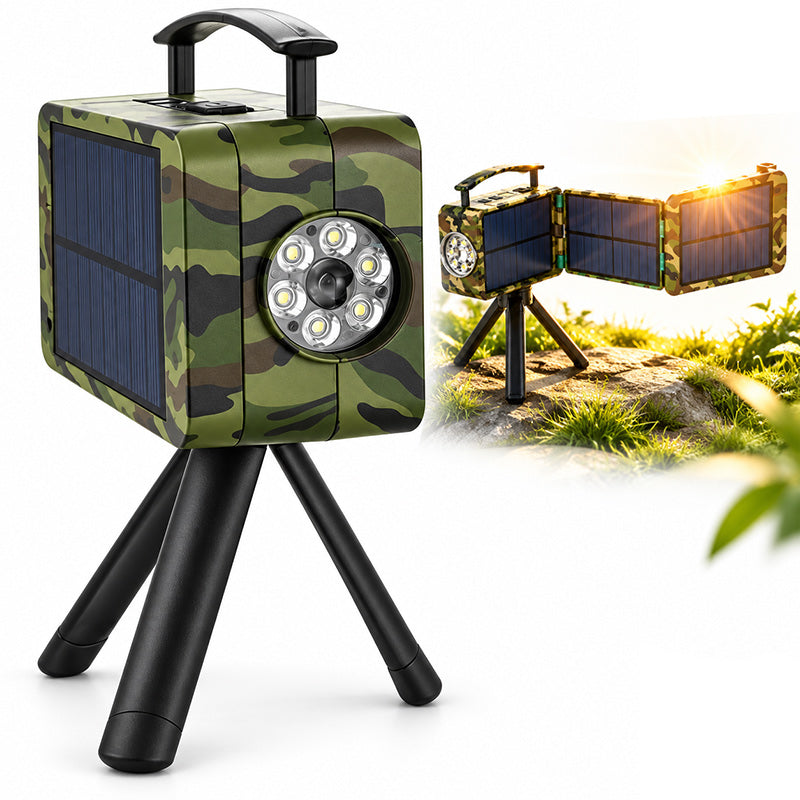 itoolmax portable solar camping lantern product