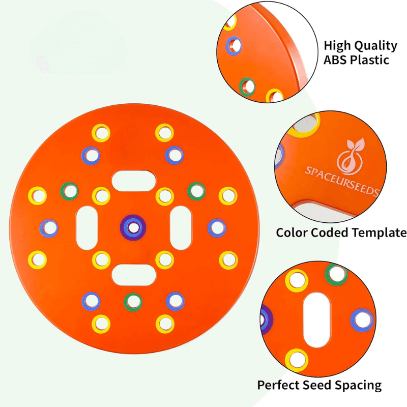 itoolmax seed planting template made abs plastic