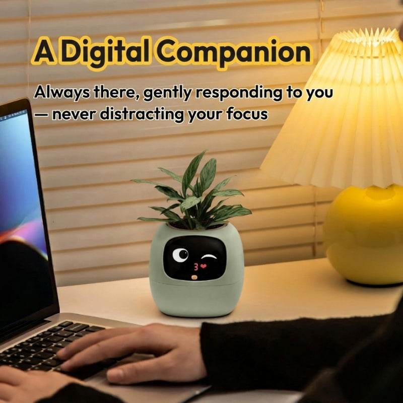 itoolmax smart plant pot with app remote control digital companion