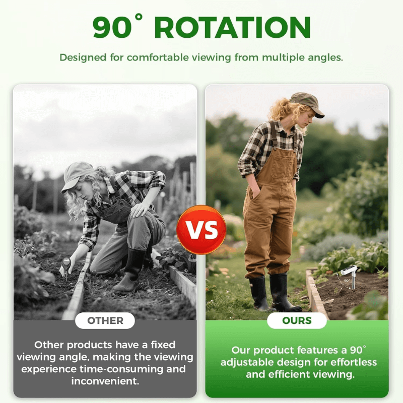 itoolmax soil moisture meter 90 angel adjustable