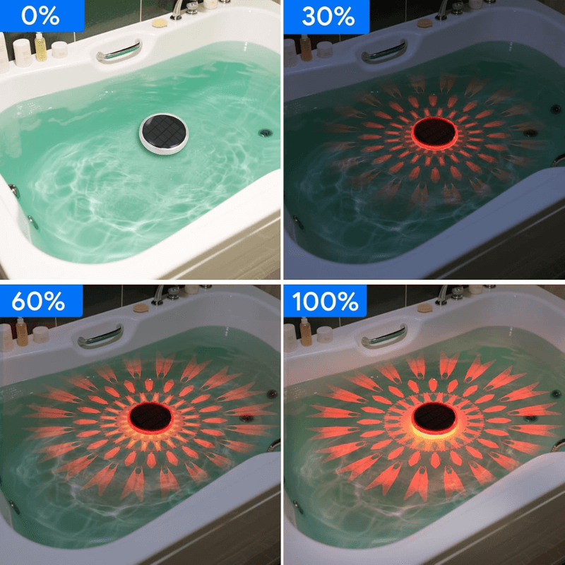 itoolmax solar floating pool lights rgb 3 light mdes