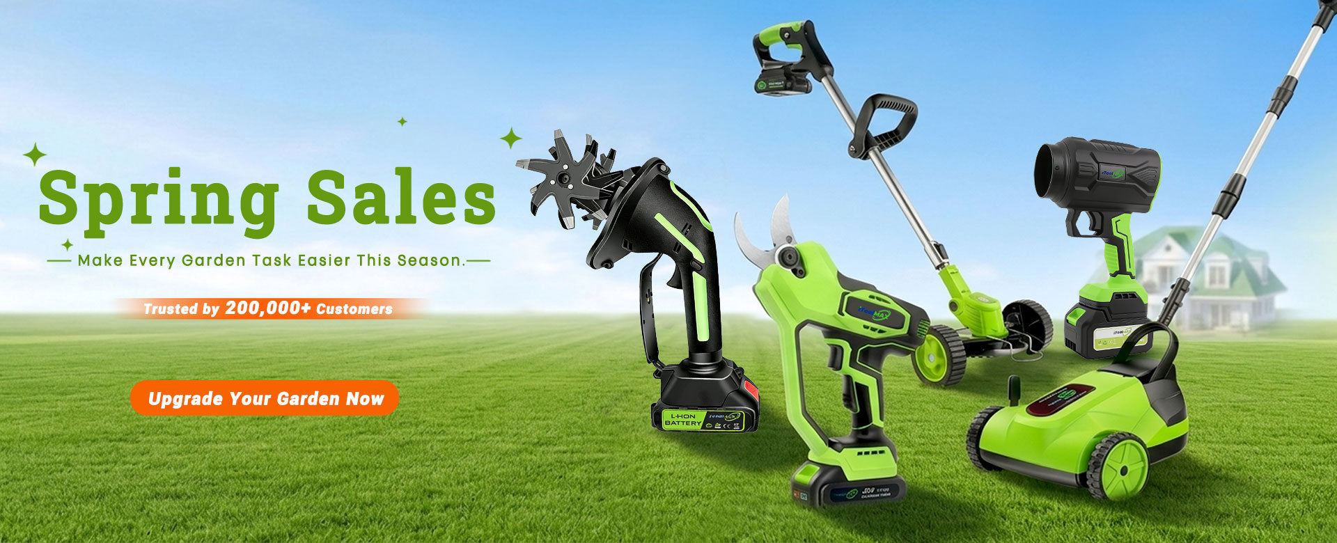 itoolmax spring sale for garden tools