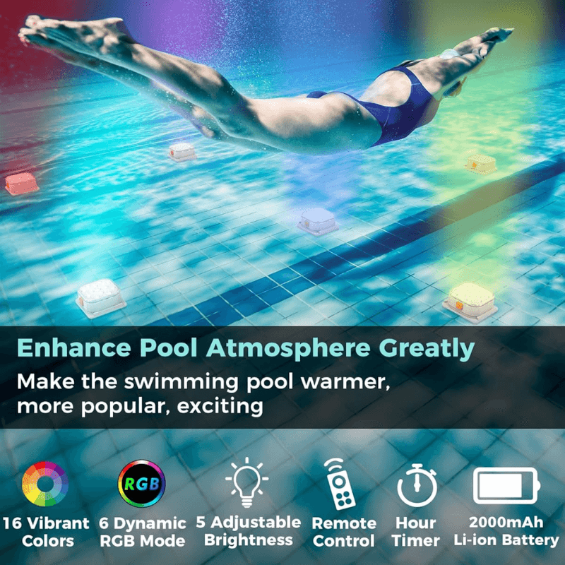 itoolmax submersible led pool lights newest