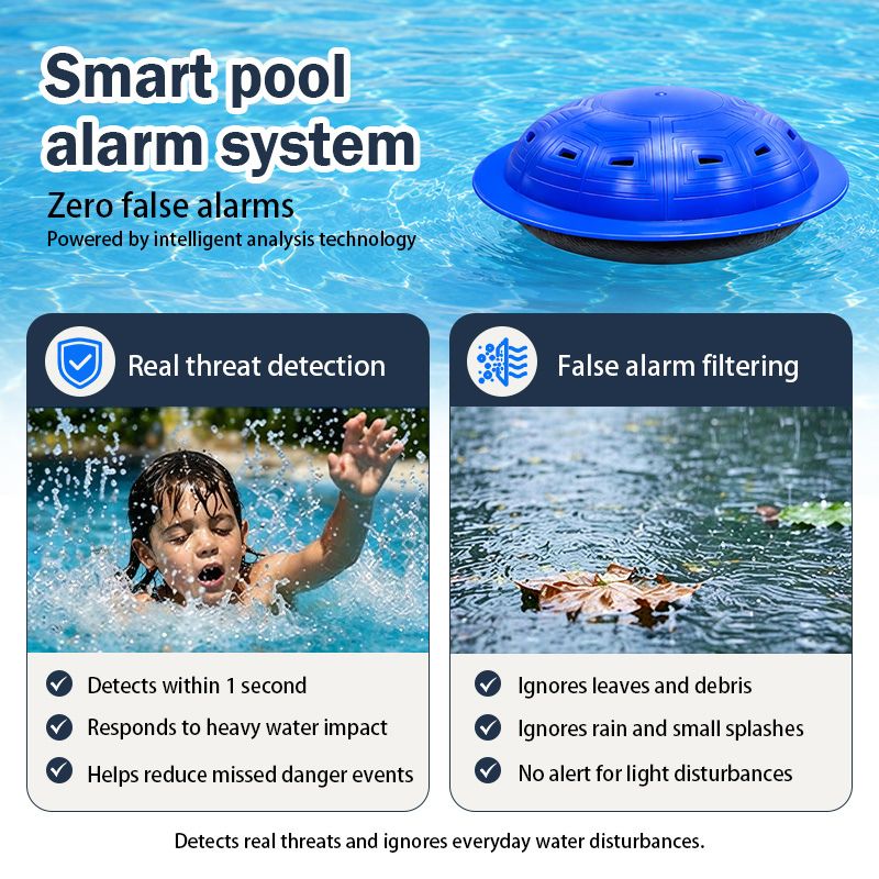 itoolmax swimming pool alarm zero false alarms