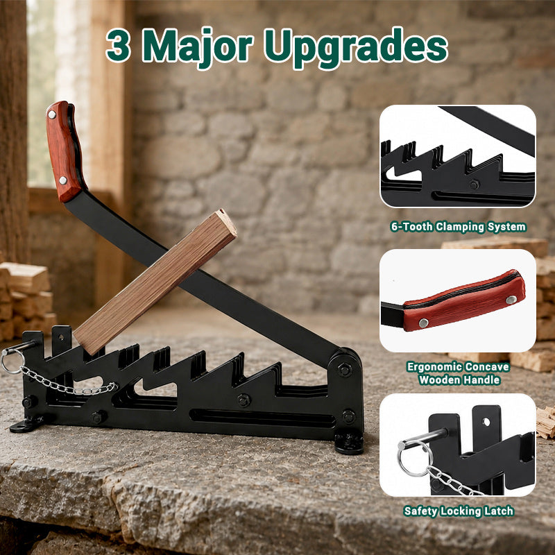 itoolmax wall mounted firewood kindling splitter three major upgrades