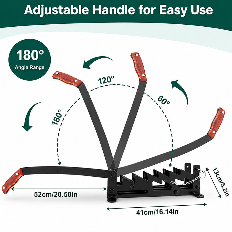 itoolmax wall mounted firewood kindling splitter