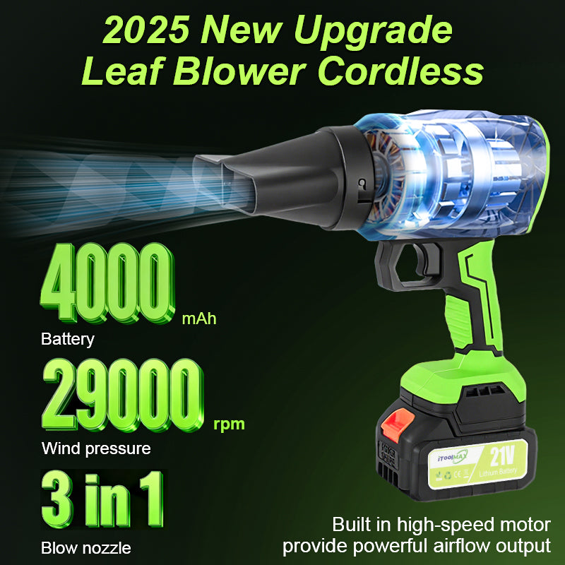new upgrade cordless leaf blower pro itoolmax