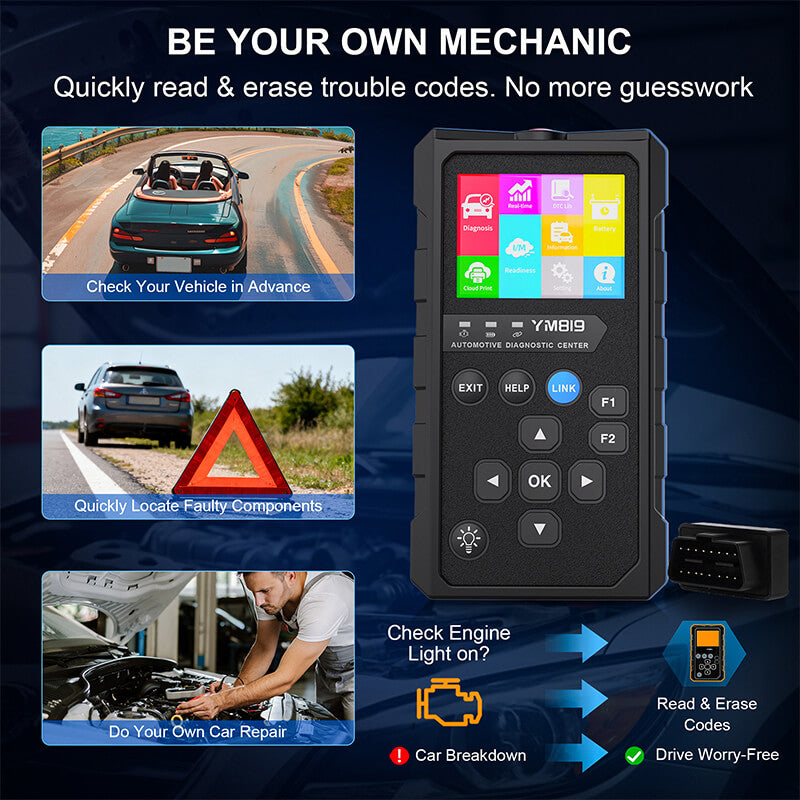 obd2 wireless scanner car diagnostic tool by your mechanic itoolmax