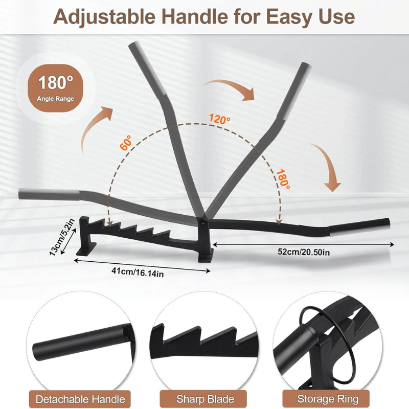wall mounted firewood kindling splitter adjustable angle itoolmax