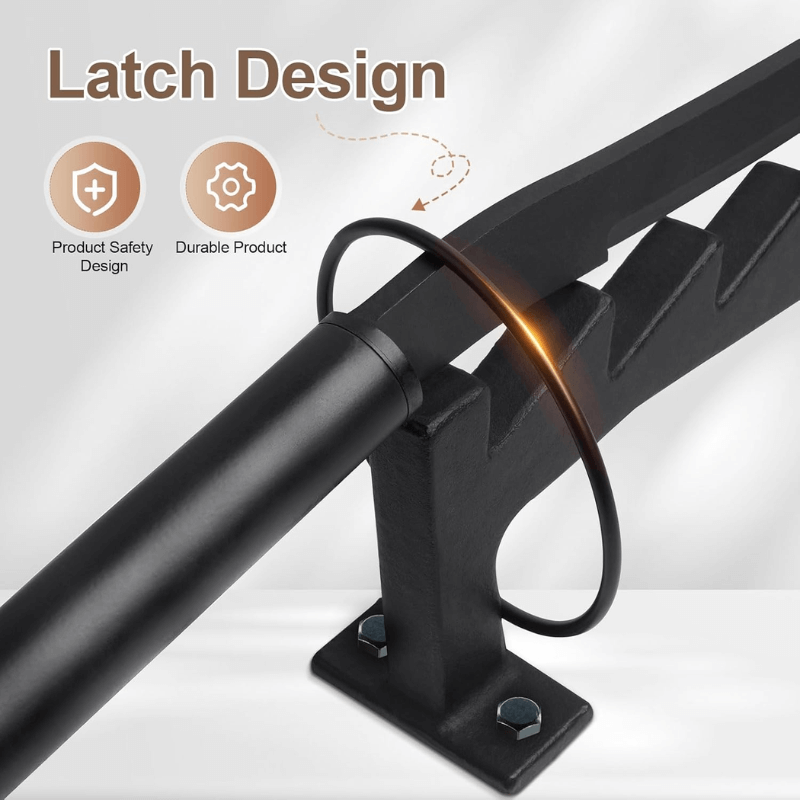 wall mounted firewood kindling splitter latch design itoolmax