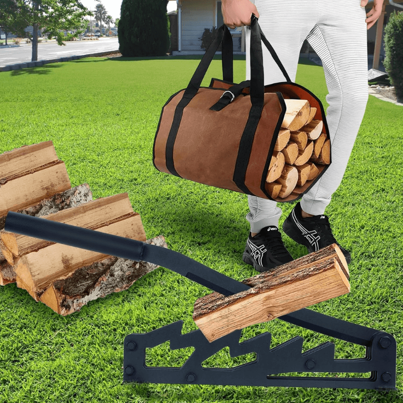 wall mounted firewood kindling splitter with package itoolmax