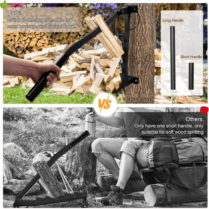 why choose wall mounted firewood kindling splitter itoolmax