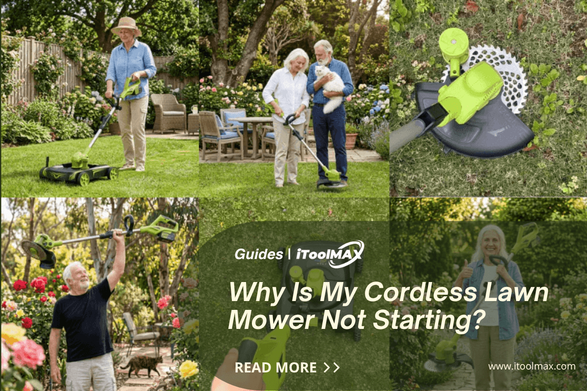 Why Is My Cordless Lawn Mower Not Starting? 7 Real Causes & Step-by-Step Fixes