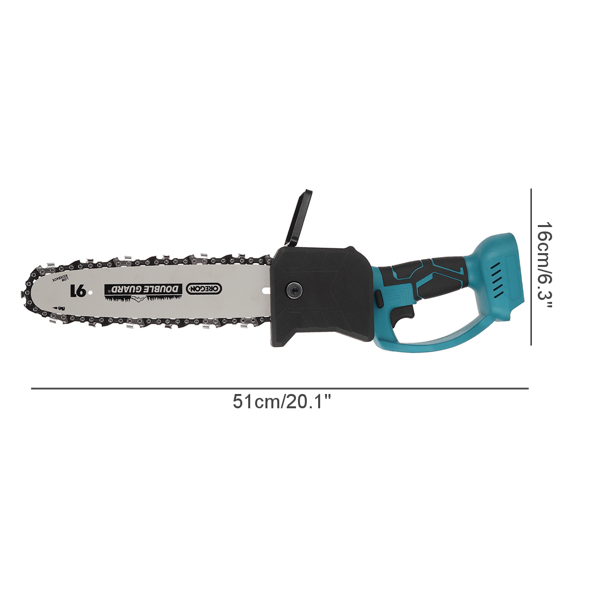 8" & 10" Electric Cordless Chainsaw with 2x Batteries - itoolmax