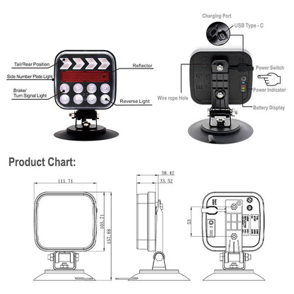 Wireless Trailer Lights