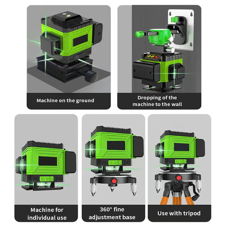 16 Lines Green Laser Level-iToolMax
