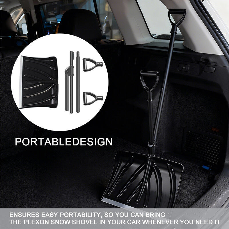 18 inches large snow shovel with metal edge portable itoolmax