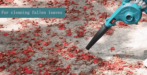 2 in 1 blowing mode and suction mode design can not only help you clean the fallen leaves and snow in the garden, but also suck the dust and debris the corners and gap that are difficult to clean. Making your cleanup a breeze.Suitable for home, garden, lawn care and corner dusting. You'll be thrilled with the versatility of this small leaf blower!