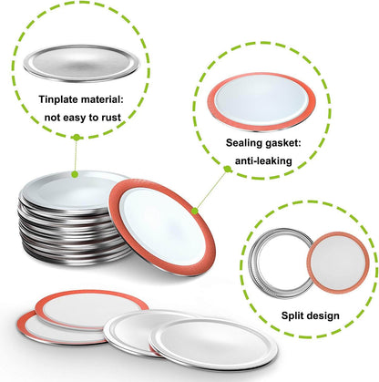 20PCS Mason Jar Lids