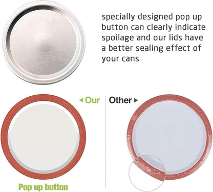 20PCS Mason Jar Lids