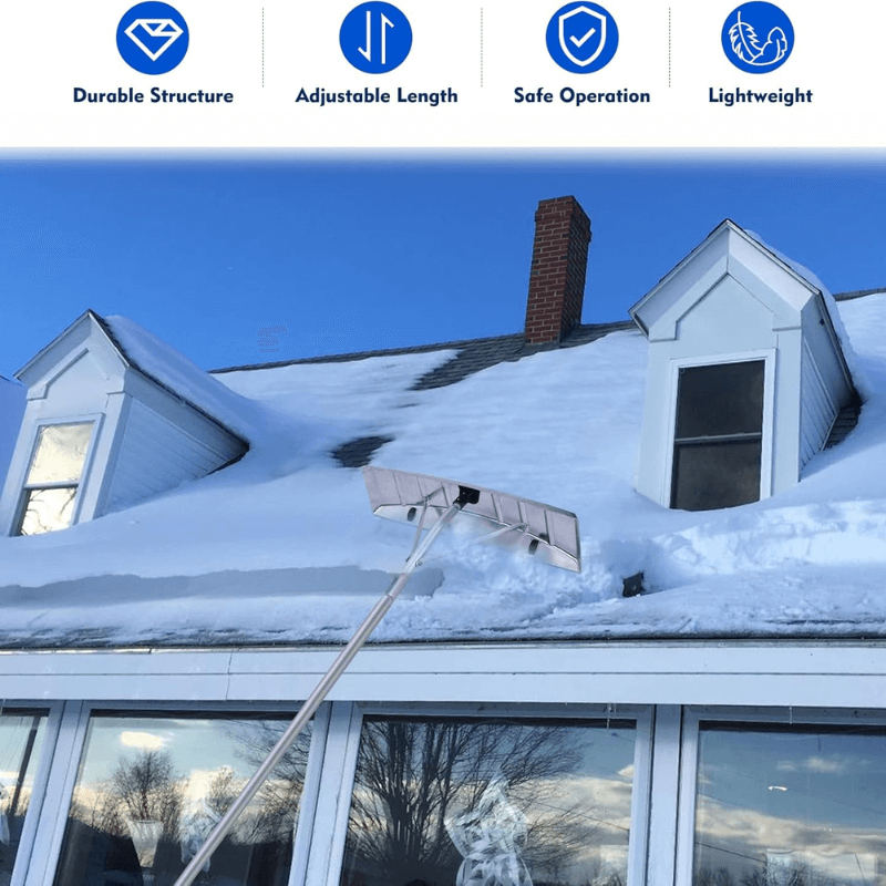 26inches roof rake of snow itoolmax multi features
