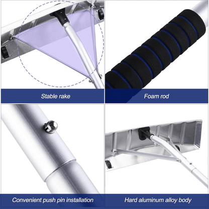 26inches snow roof rake itoolmax instruction