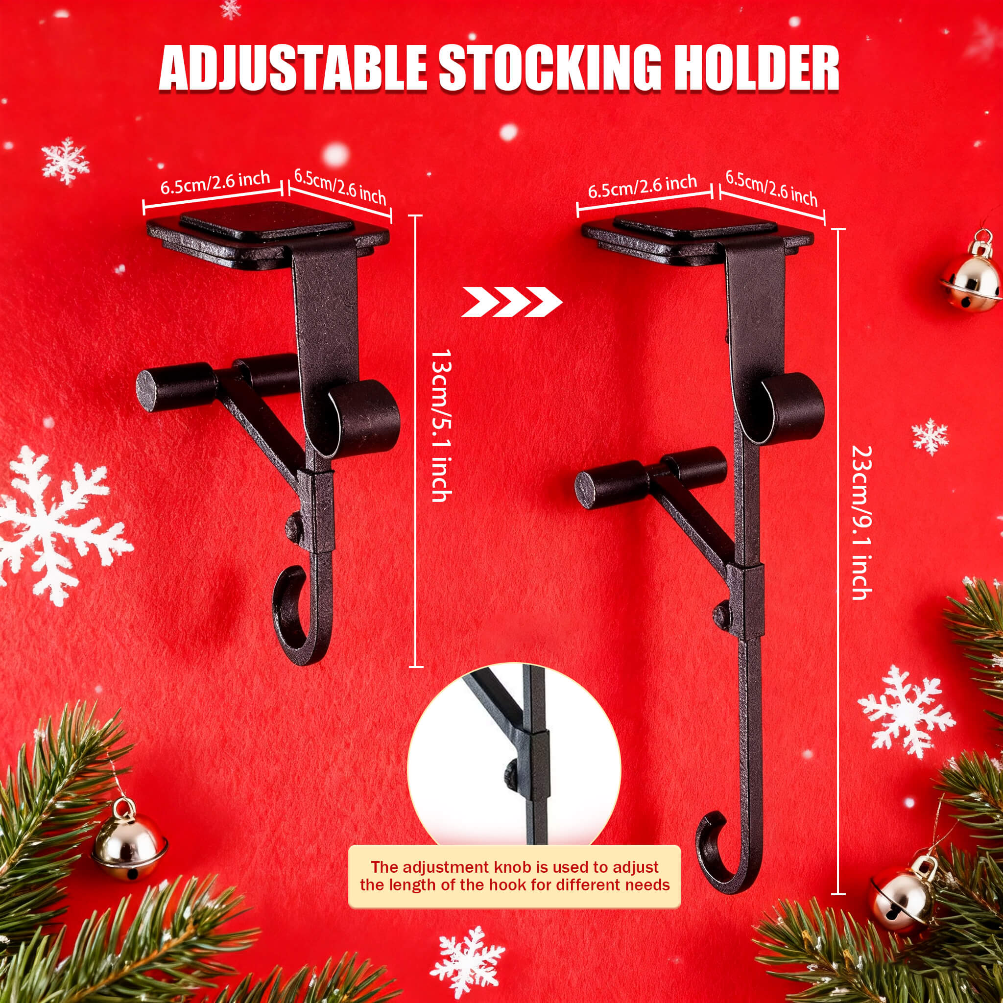 2in1 adjustable garden hanger stocking itoolmax