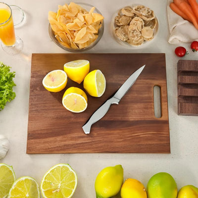 3 pcs wood cutting board set  for cutting lemons