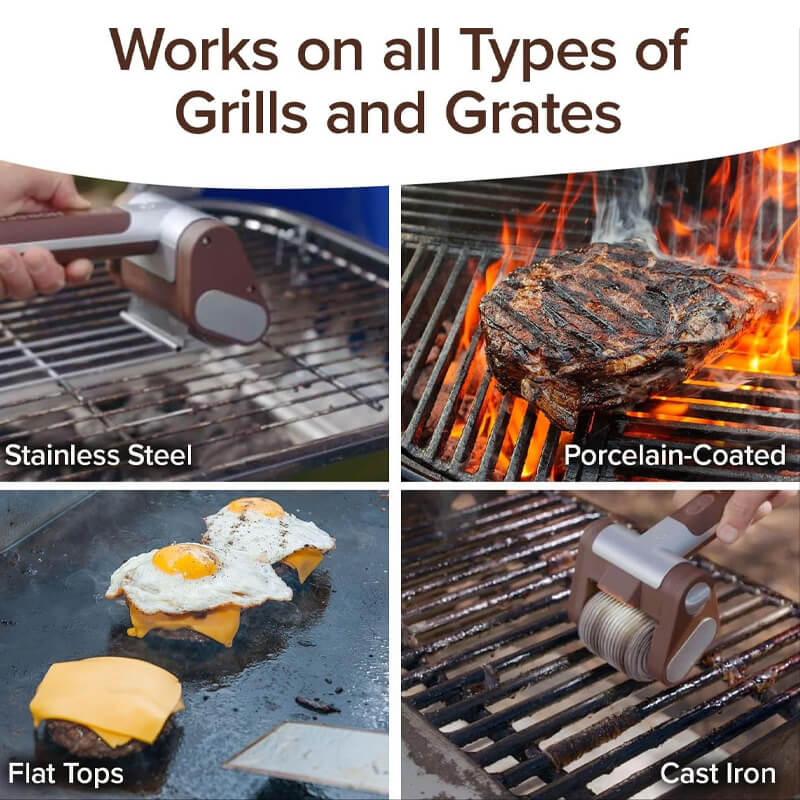 350RPM Powerful Grill Cleaner for All Types of Grill