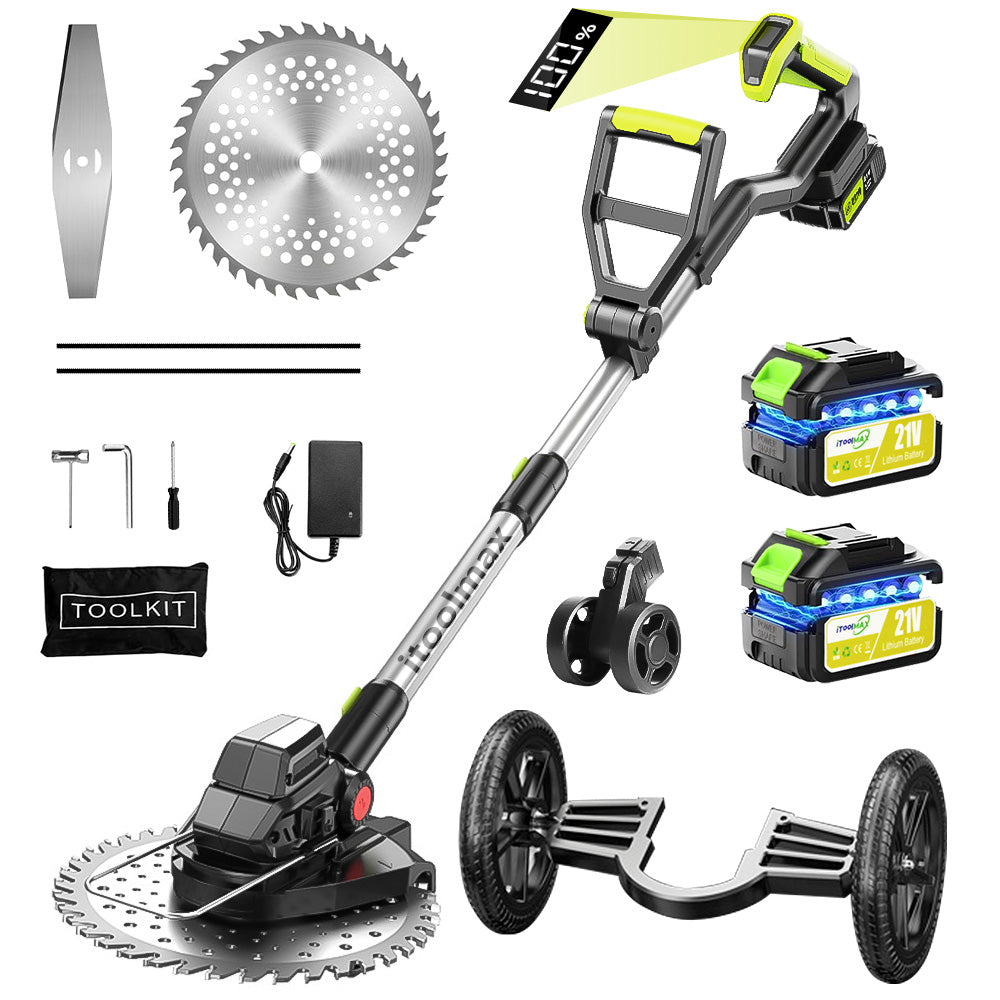 itoolMax 4 in 1 Cordless Weed Eater Pro