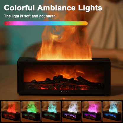3d fireplace diffuser ambiance light itoolmax