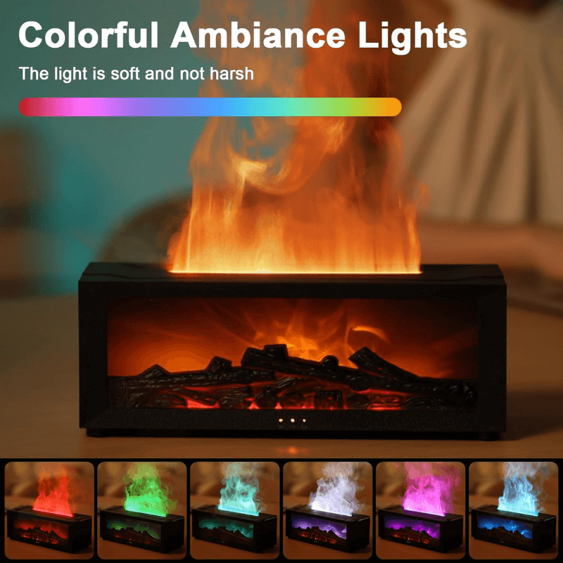 3d fireplace diffuser ambiance light itoolmax