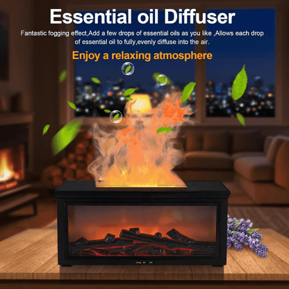 3d fireplace diffuser essential oil diffuser itoolmax