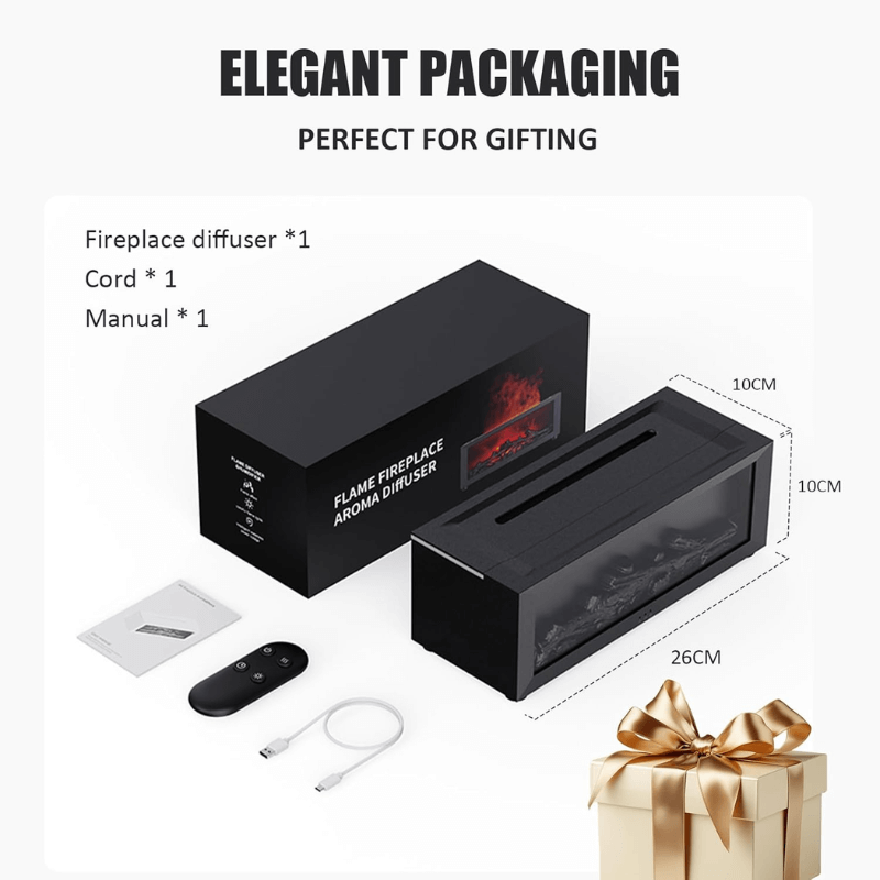 3d fireplace diffuser package include itoolmax