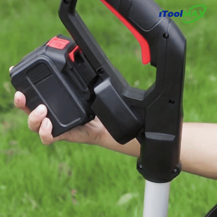3in1 cordless grass trimmer weed eater adjustable install itoolmax