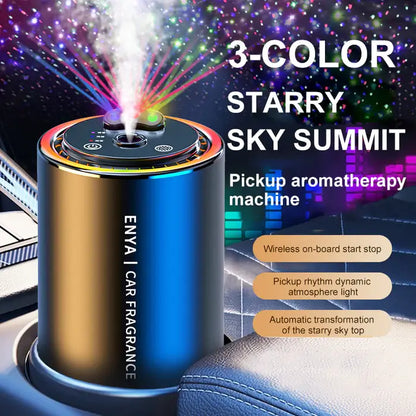 3 in 1 RGB Starry Sky Top Car Aromatherapy