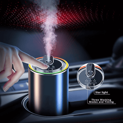 3 in 1 RGB Starry Sky Top Car Aromatherapy