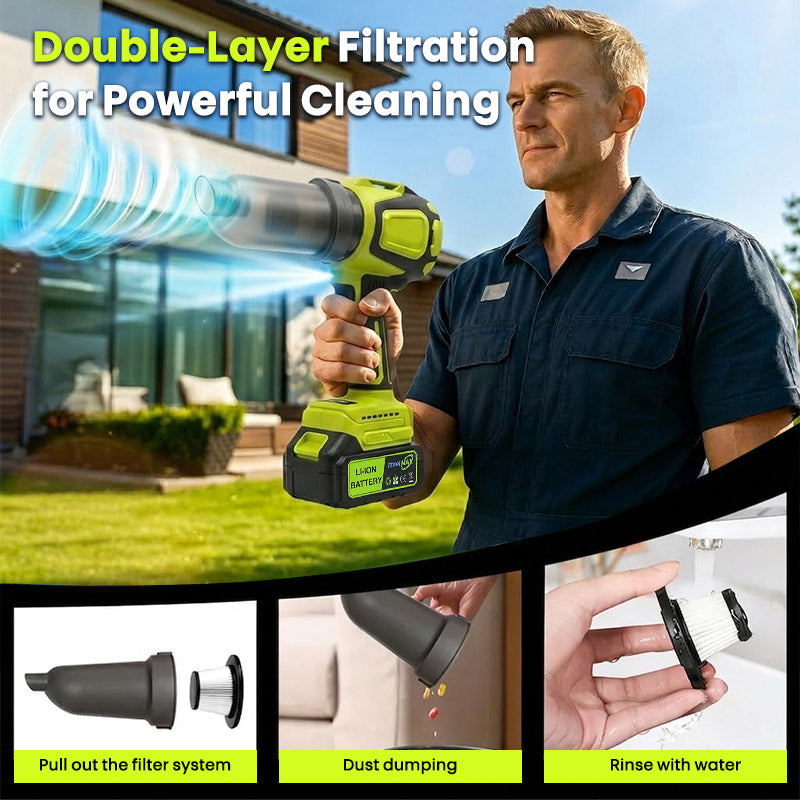 40000 rpm motor cordless leaf blower vacuum safe itoolmax